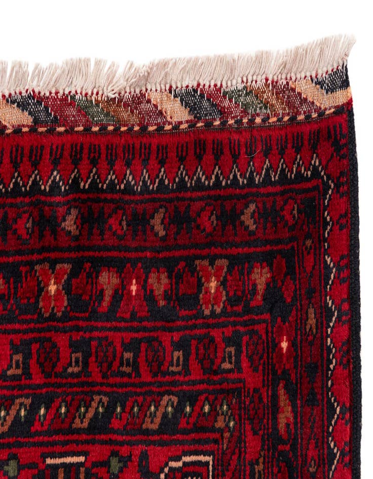 Detail image of  8' x 11' 7  Hand Knotted Khal Mohammadi Wool Rug