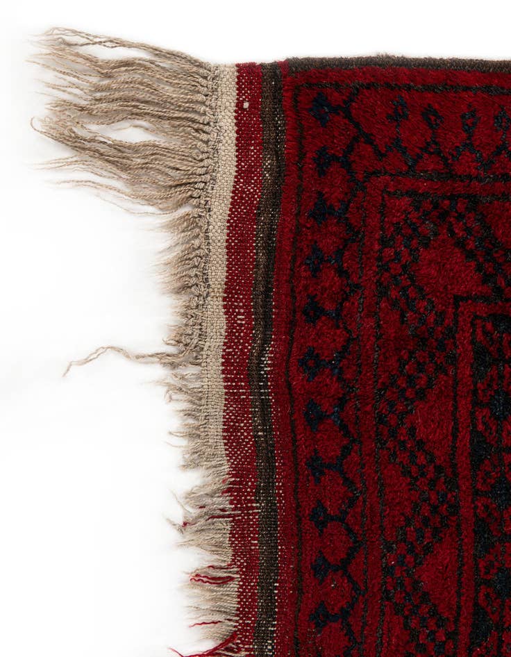 Detail image of  8' 5 x 11'  Hand Knotted Khal Mohammadi Wool Rug