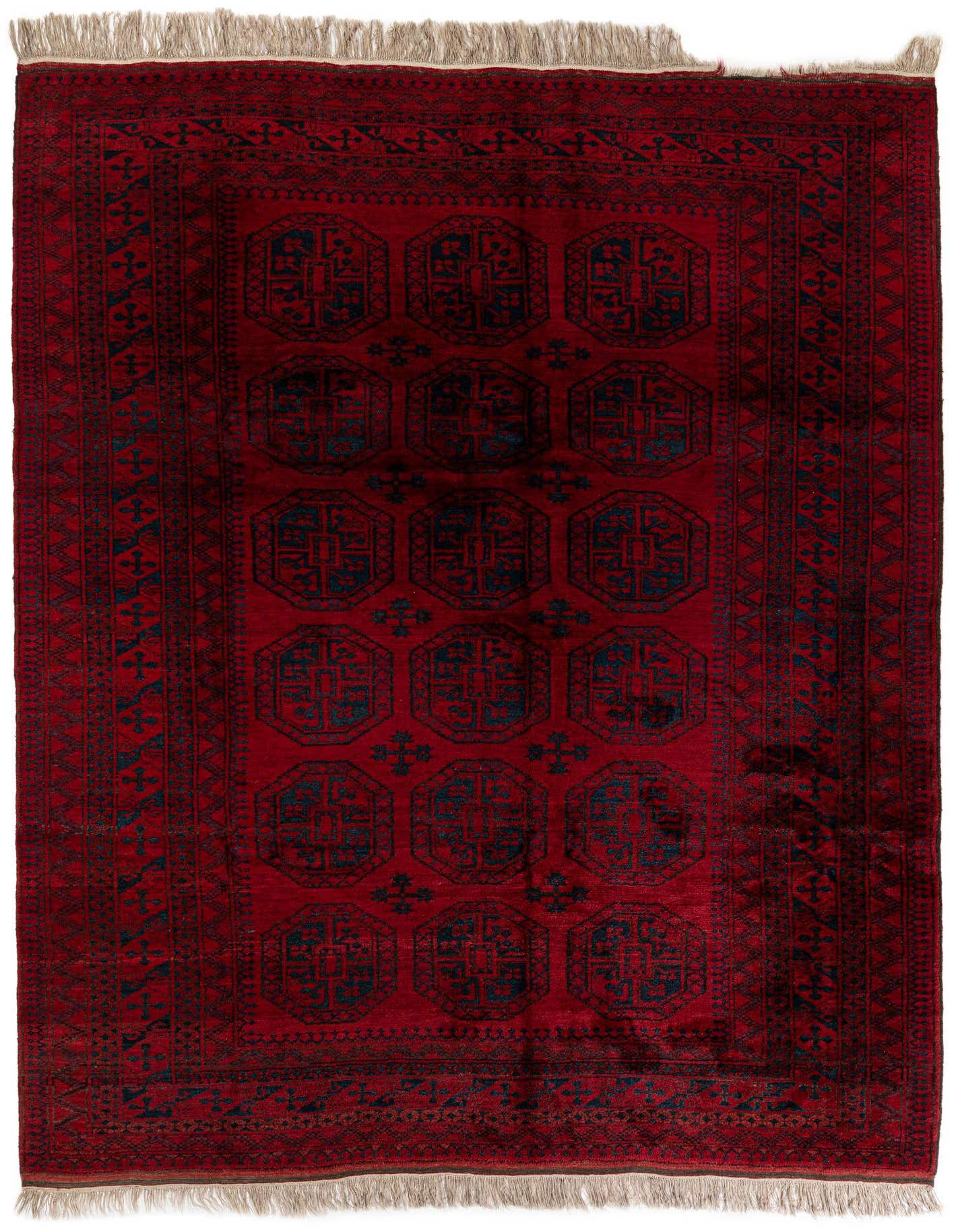 Primary image  8' 5 x 11'  Hand Knotted Khal Mohammadi Wool Rug