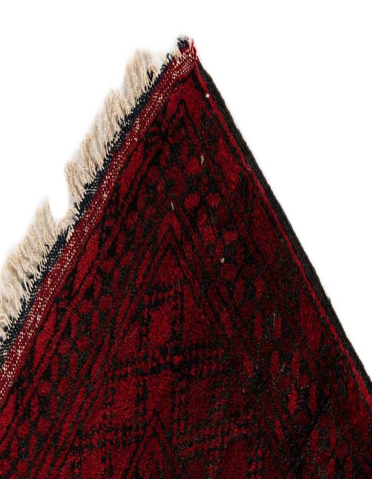 Detail image of  7' 3 x 10' 8  Hand Knotted Khal Mohammadi Wool Rug