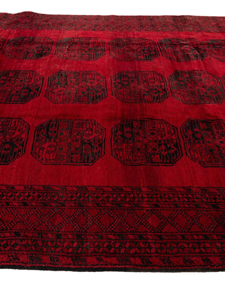 Detail image of  7' 3 x 10' 8  Hand Knotted Khal Mohammadi Wool Rug