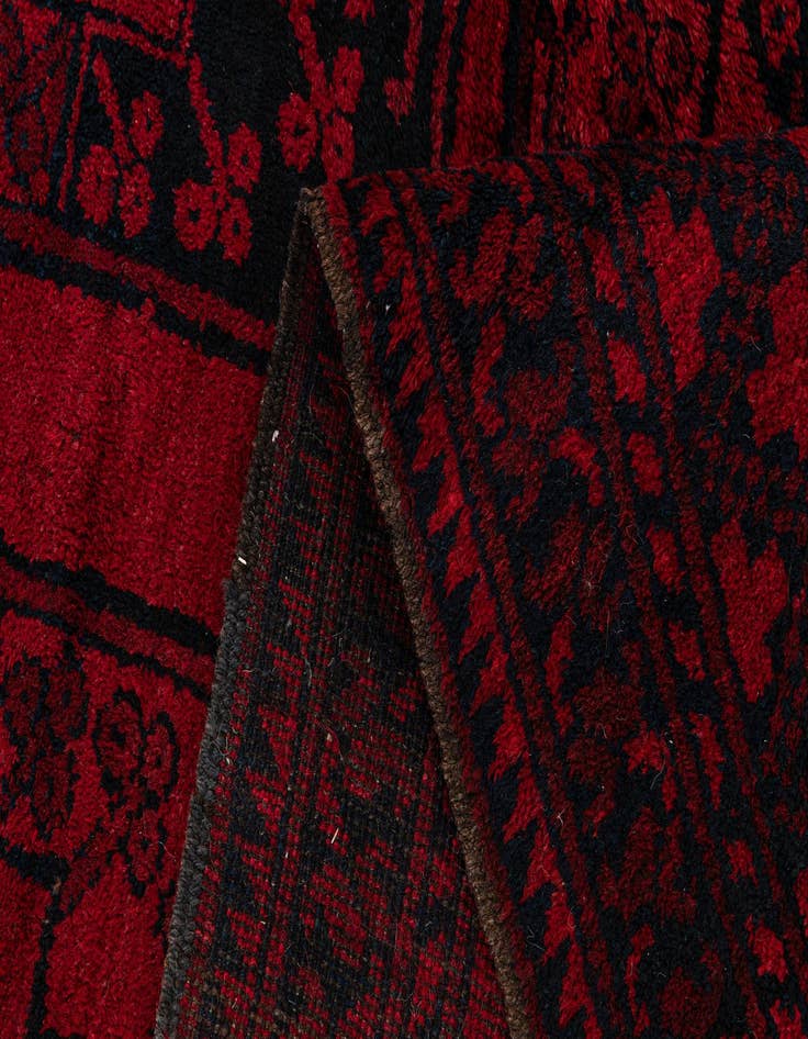 Detail image of  7' 9 x 11' 4  Hand Knotted Khal Mohammadi Wool Rug