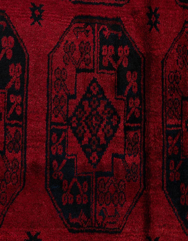 Detail image of  7' 9 x 11' 4  Hand Knotted Khal Mohammadi Wool Rug