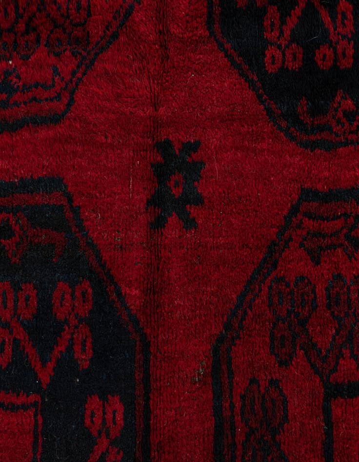 Detail image of  7' 9 x 11' 4  Hand Knotted Khal Mohammadi Wool Rug