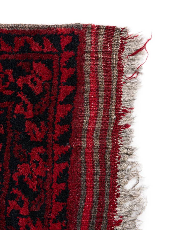 Detail image of  7' 9 x 11' 4  Hand Knotted Khal Mohammadi Wool Rug