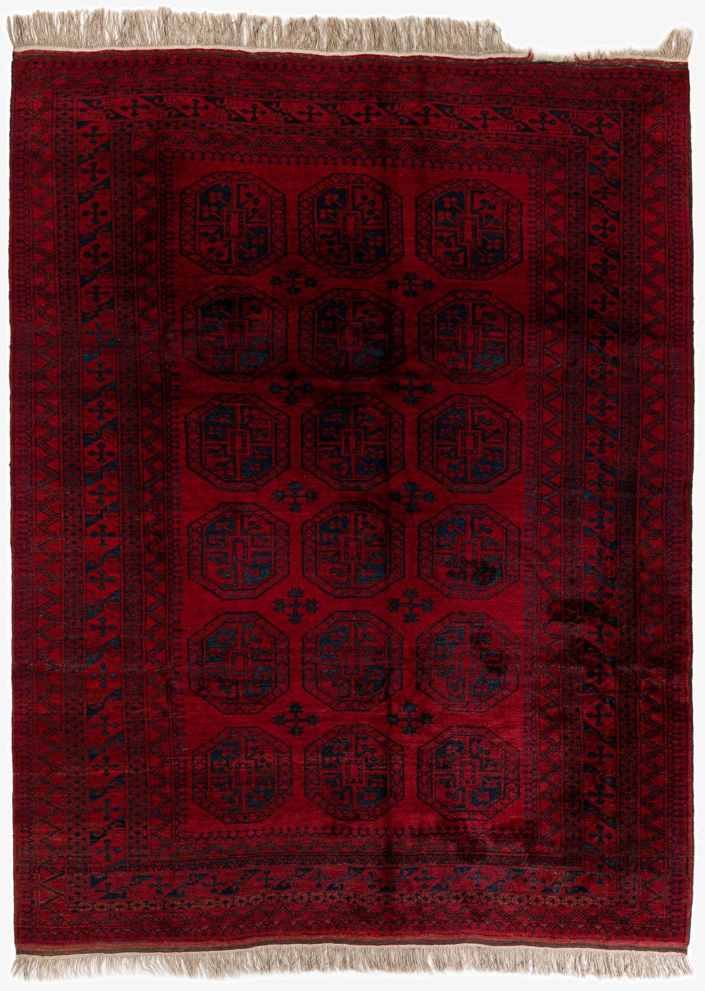  8' 5 x 11'  Hand Knotted Khal Mohammadi Wool Rug