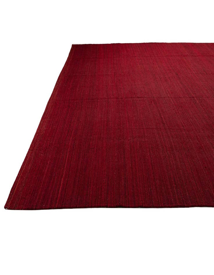 Detail image of  12' 10 x 18' 11  Hand Woven Kilim Afghan Wool Rug