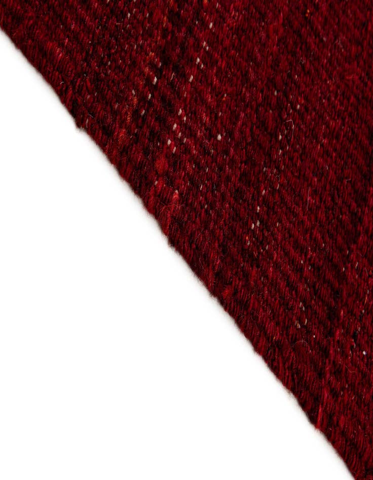 Detail image of  12' 10 x 18' 11  Hand Woven Kilim Afghan Wool Rug