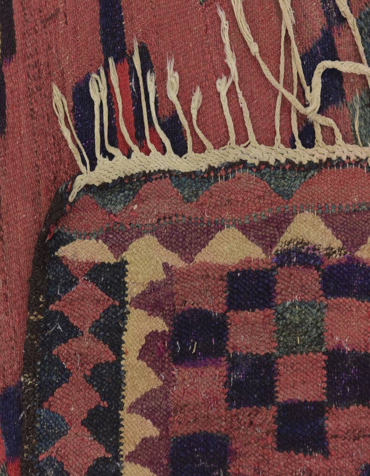 Detail image of  5' x 8' 8  Hand Woven Kilim Fars Wool Rug