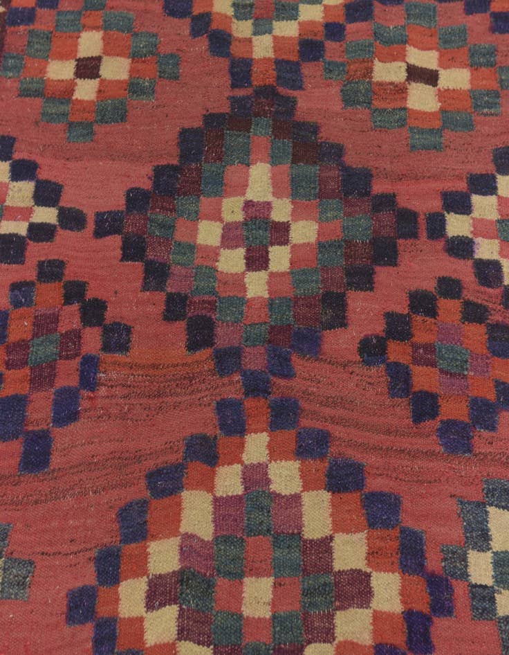 Detail image of  5' x 8' 8  Hand Woven Kilim Fars Wool Rug