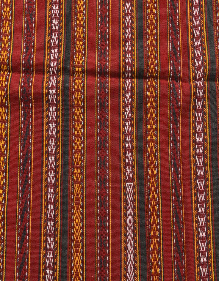 Detail image of  4' 8 x 6' 1  Hand Knotted Kilim Fars Persian Wool Rug