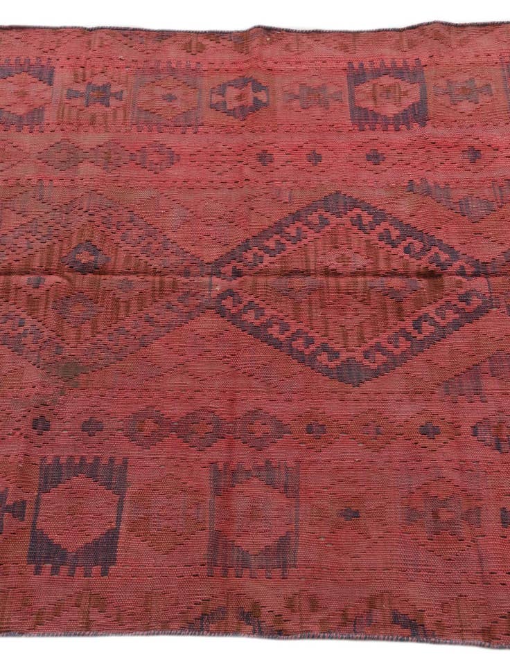 Detail image of  3' 3 x 6' 6  Hand Woven Kilim Fars Wool Rug