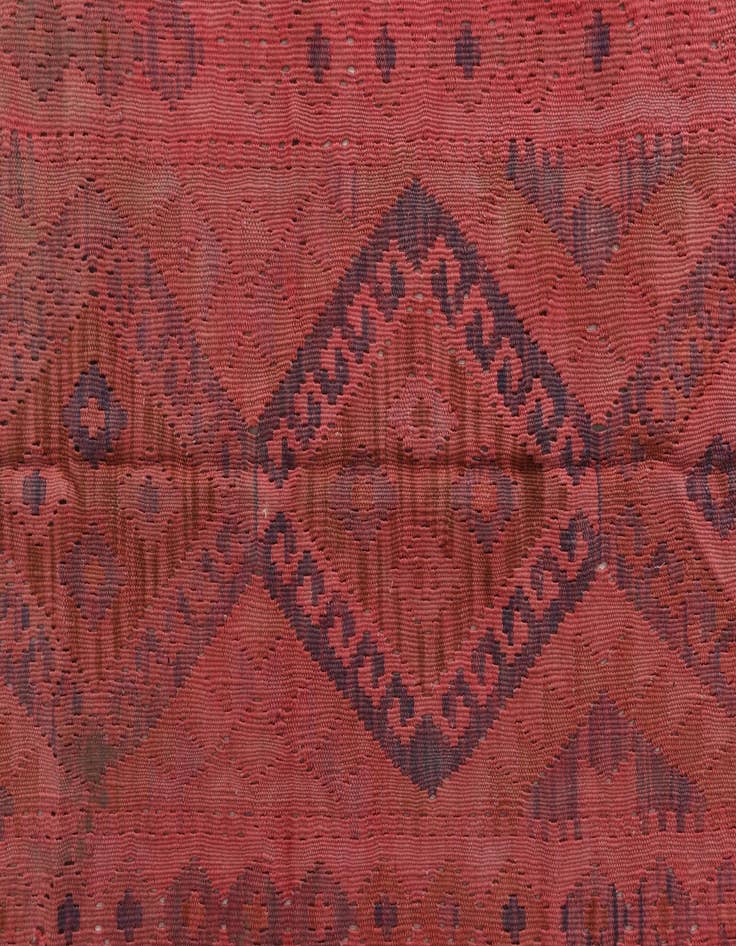 Detail image of  3' 3 x 6' 6  Hand Woven Kilim Fars Wool Rug