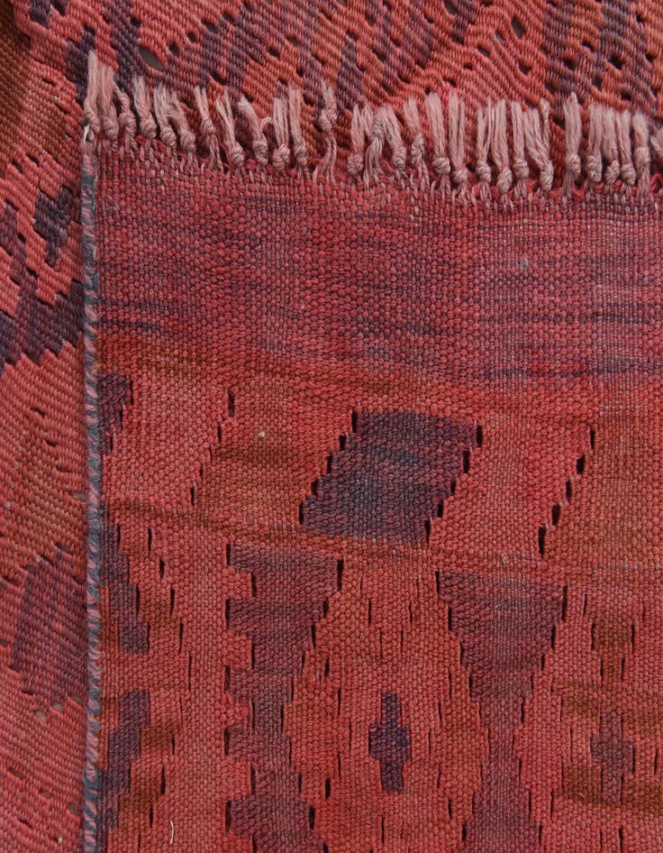 Detail image of  3' 3 x 6' 6  Hand Woven Kilim Fars Wool Rug