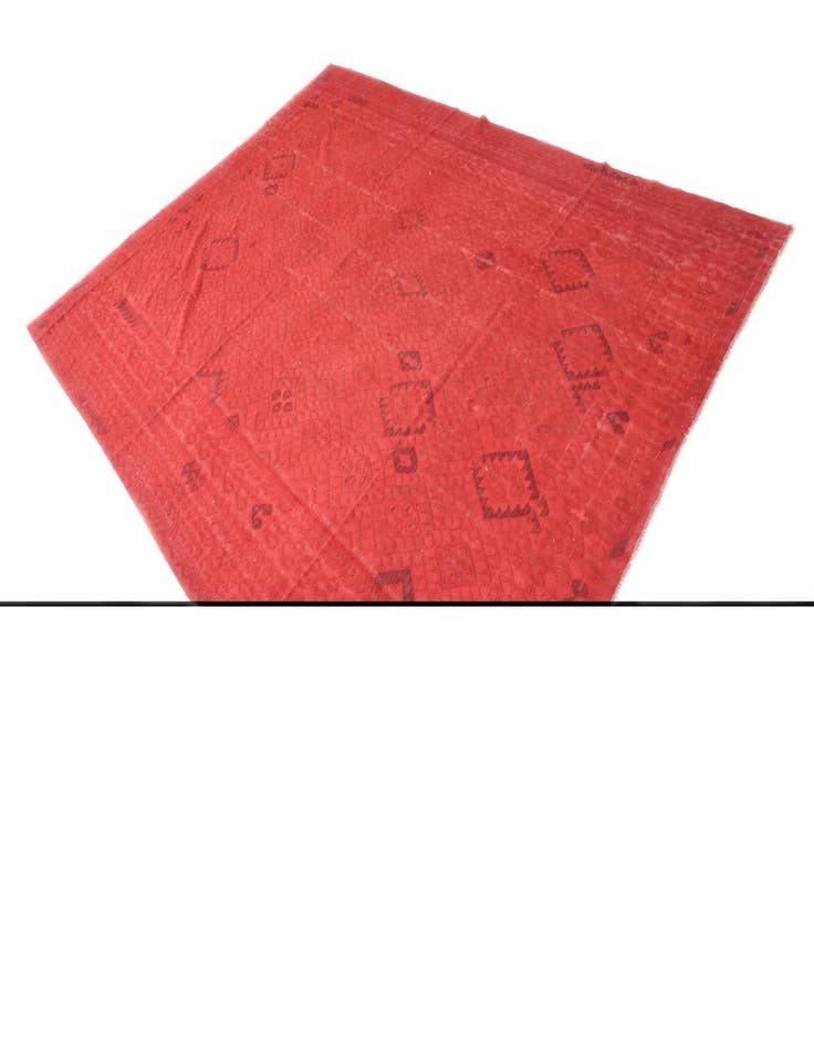 Detail image of  8' 7 x 11' 3  Hand Woven Kilim Fars Rug