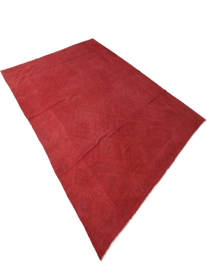 Detail image of  9' 7 x 12' 7  Hand Woven Kilim Fars Wool Rug