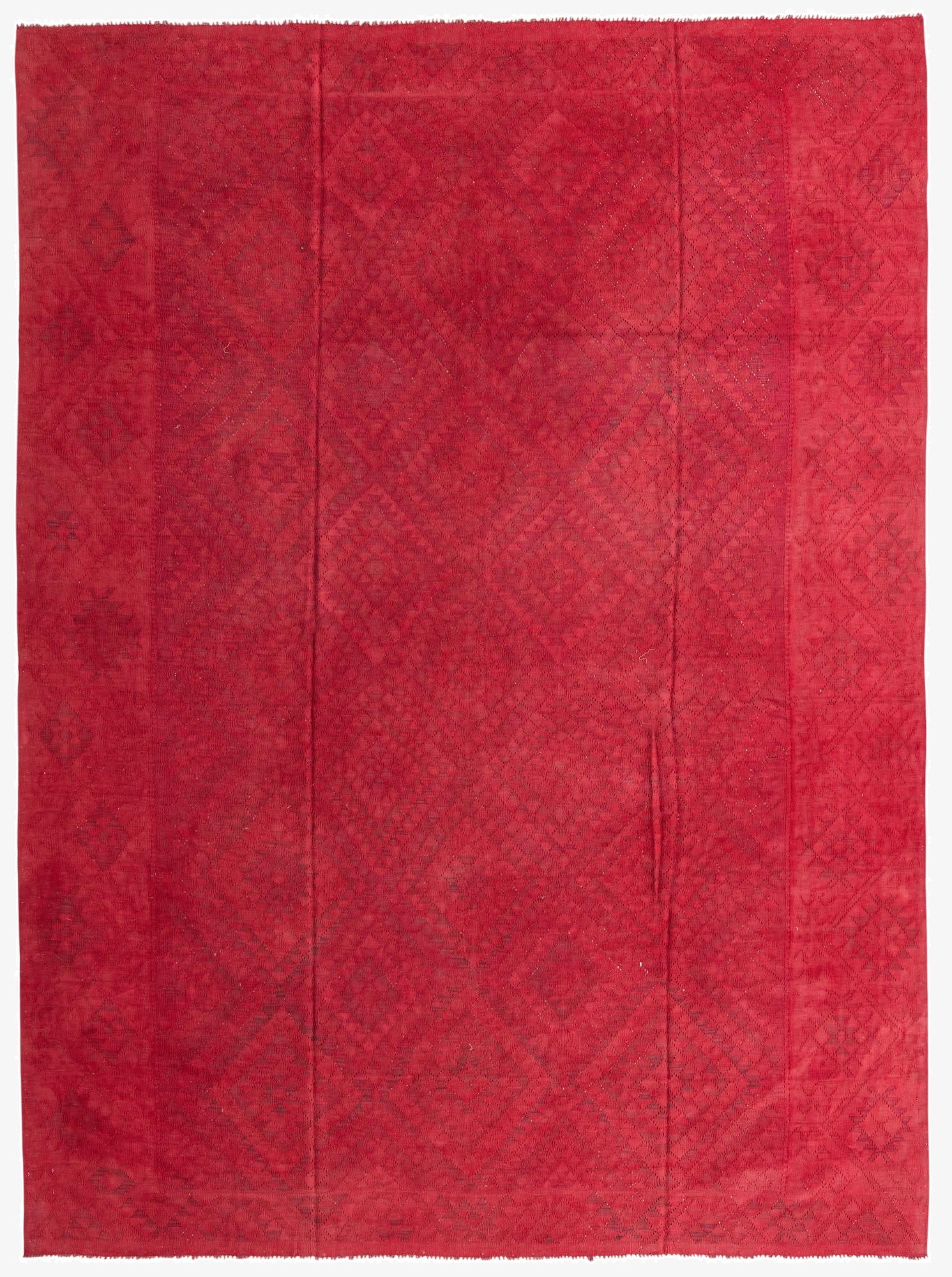  9' 7 x 12' 7  Hand Woven Kilim Fars Wool Rug