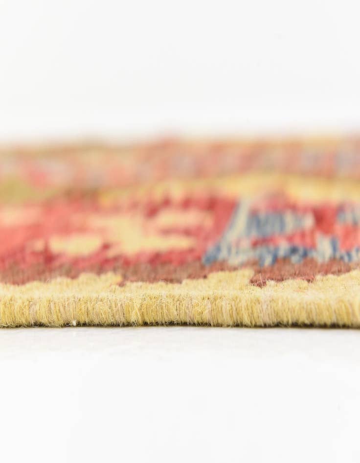 Detail image of  3' 3 x 6' 5  Hand Woven Kilim Maymana Wool Rug
