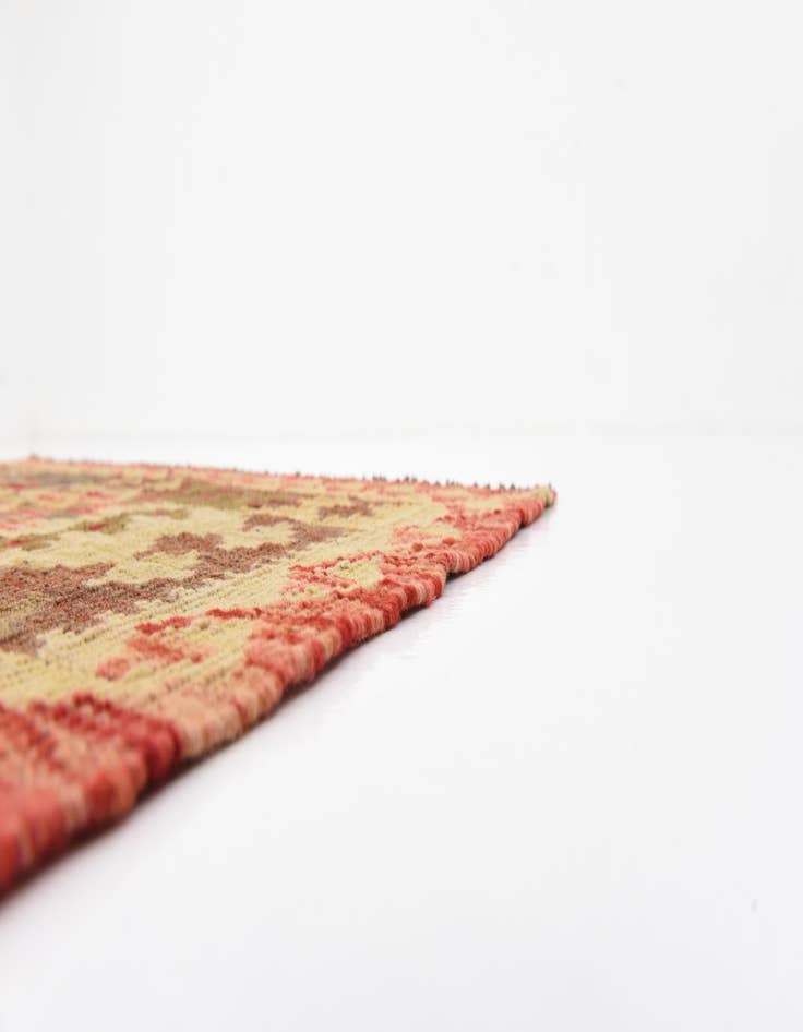 Detail image of  3' 6 x 6' 6  Hand Woven Kilim Maymana Wool Rug