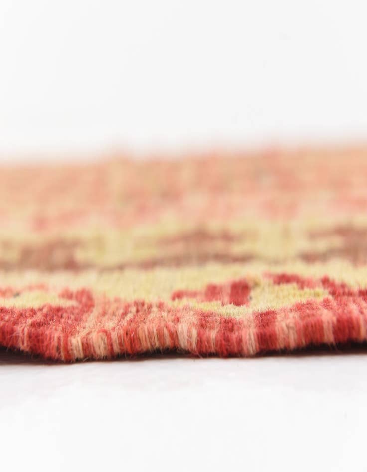 Detail image of  3' 6 x 6' 6  Hand Woven Kilim Maymana Wool Rug