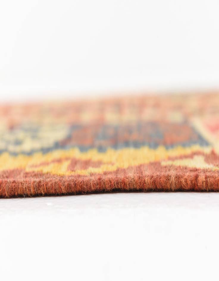 Detail image of  3' 4 x 6' 3  Hand Woven Kilim Maymana Wool Rug