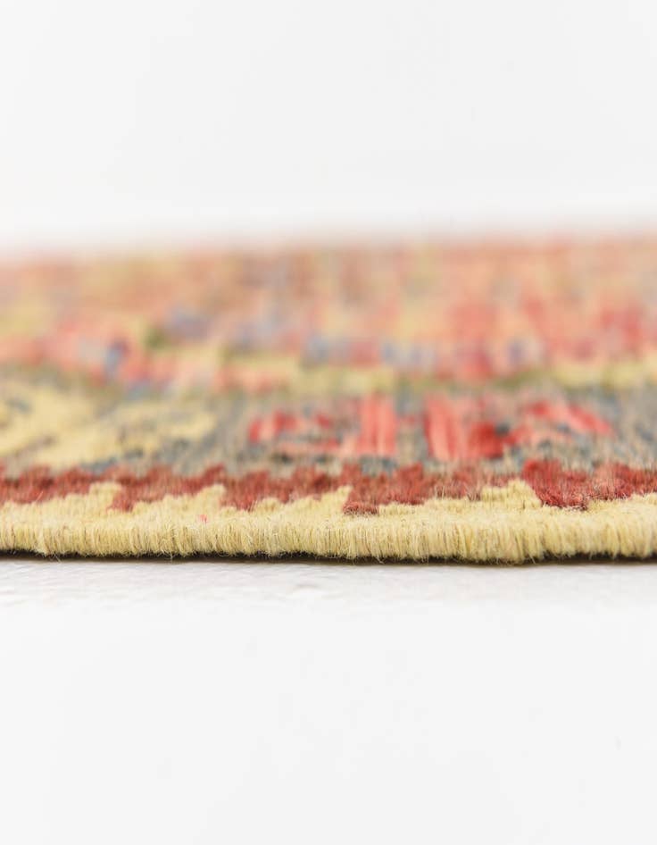 Detail image of  3' 2 x 6' 3  Hand Woven Kilim Maymana Wool Rug