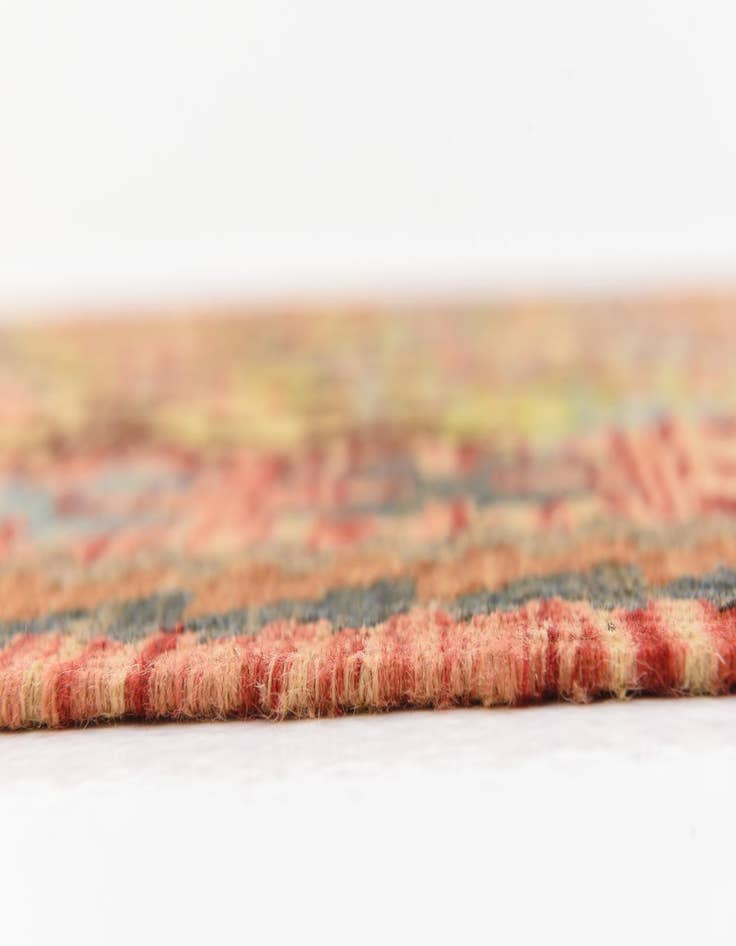 Detail image of  3' 3 x 6' 3  Hand Woven Kilim Maymana Wool Rug