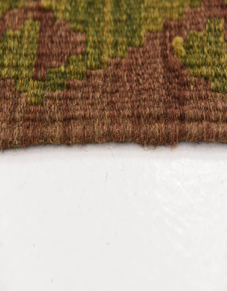 Detail image of  3' 4 x 5' 7  Hand Woven Kilim Maymana Wool Rug