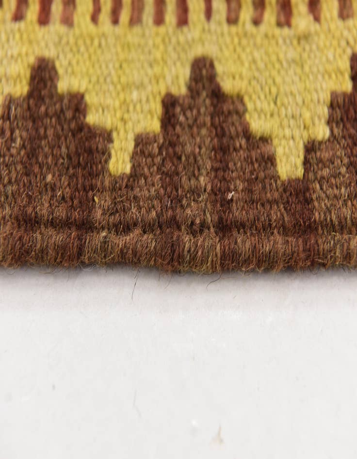 Detail image of  3' 3 x 5' 3  Hand Woven Kilim Maymana Wool Rug