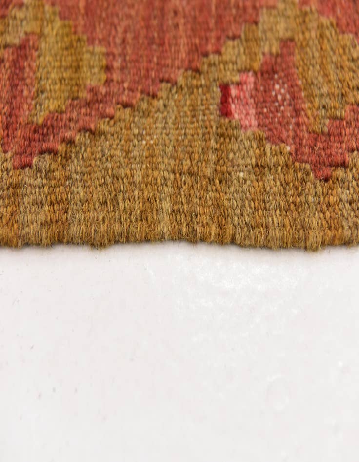 Detail image of  3' 4 x 6' 6  Hand Woven Kilim Maymana Wool Rug