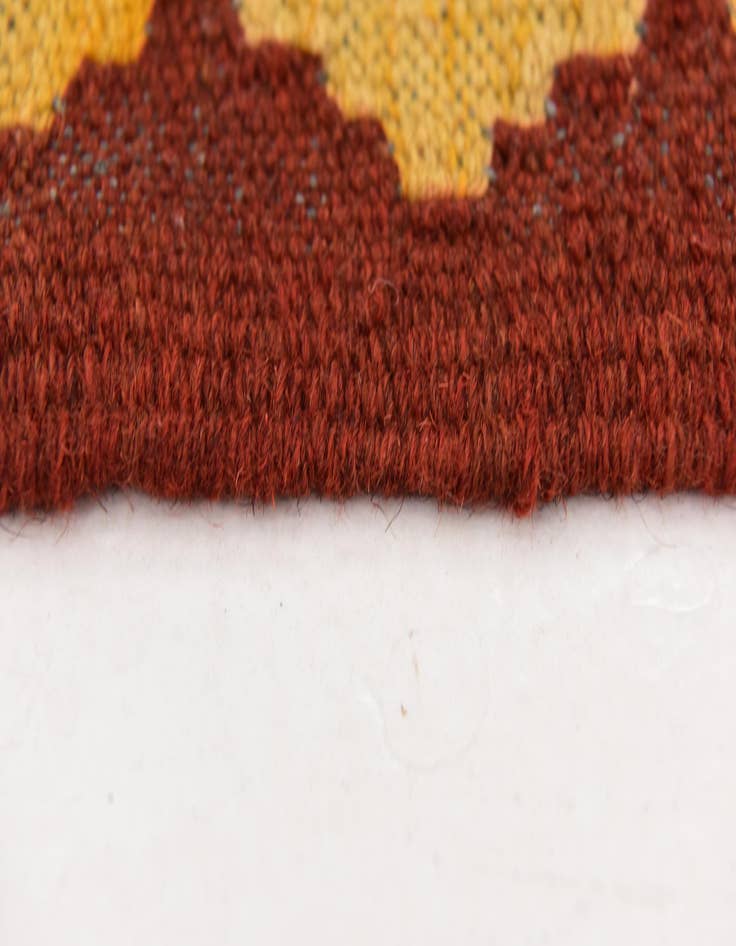 Detail image of 3' 5 x 6' 2 Hand Woven Kilim Maymana Wool Rug