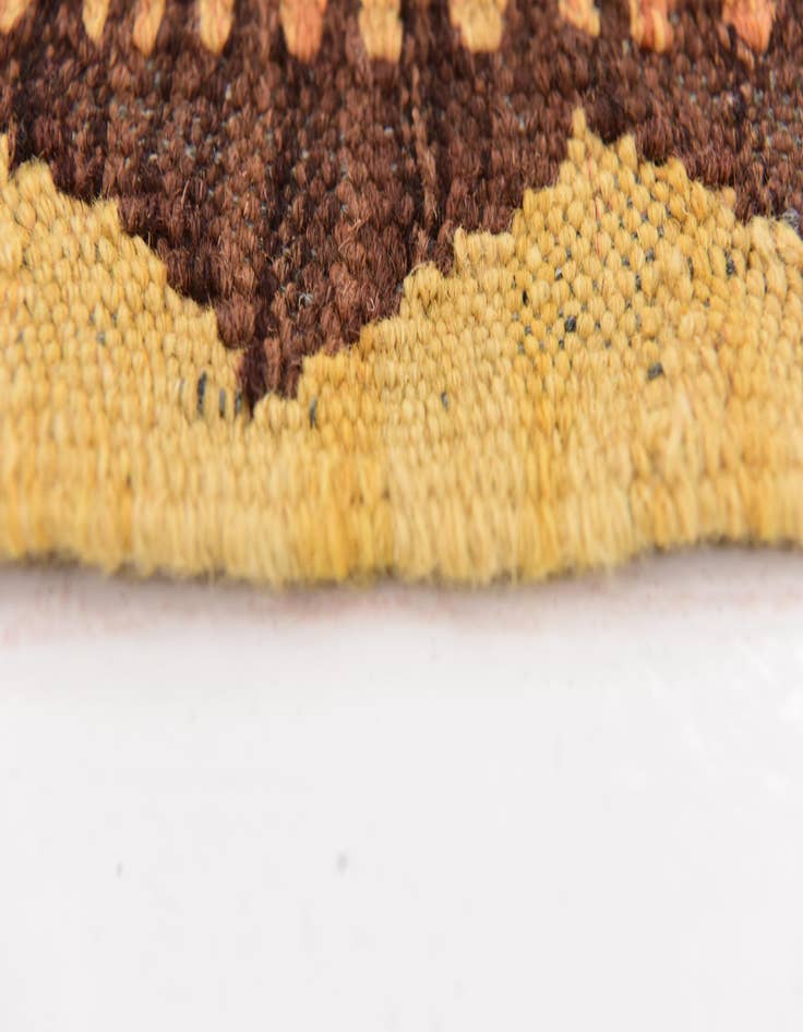 Detail image of  3' 3 x 5'  Hand Woven Kilim Maymana Wool Rug