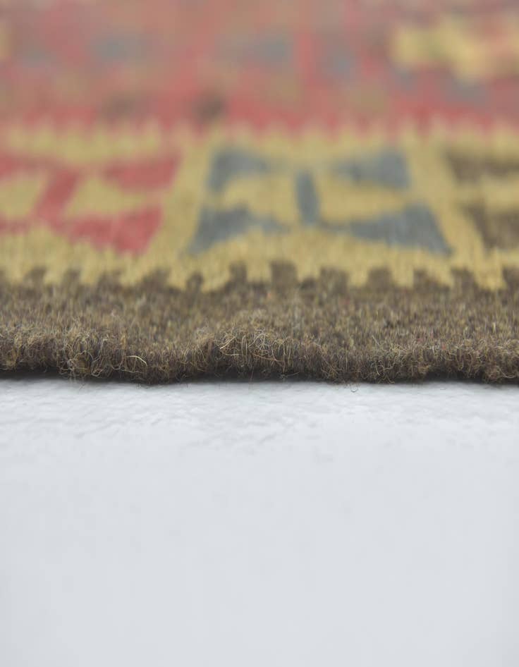 Detail image of  5' x 8' 5  Hand Woven Kilim Maymana Wool Rug