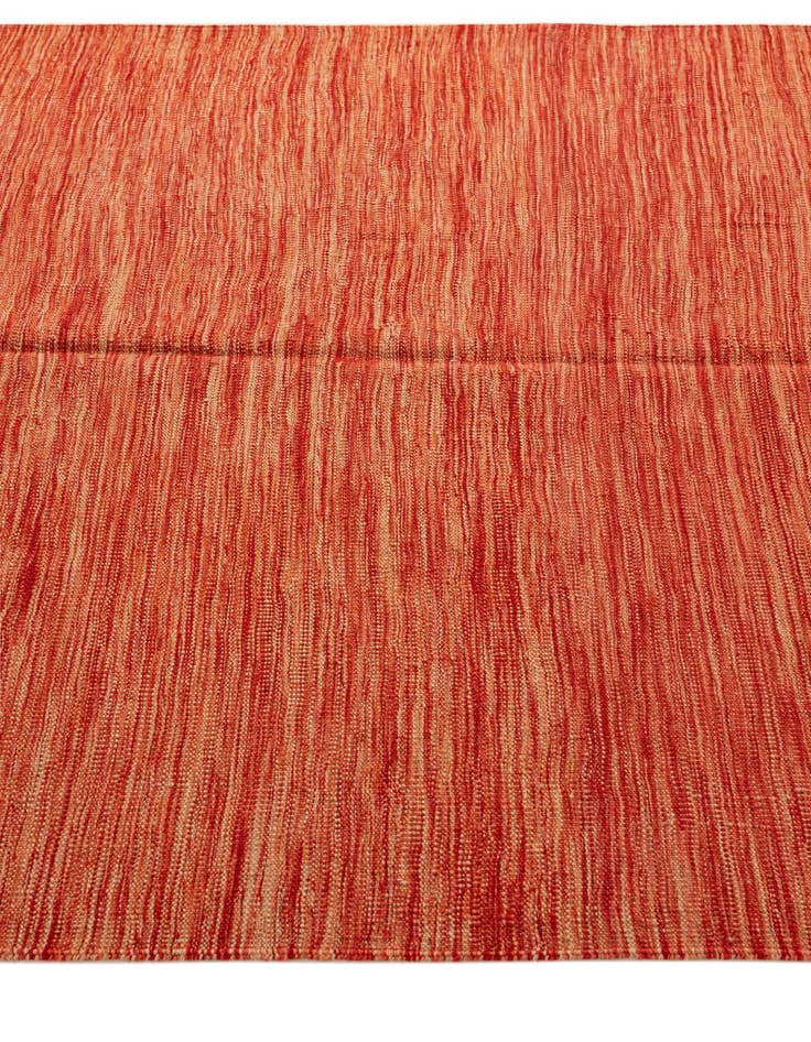 Detail image of  4' 3 x 5' 11  Hand Woven Kilim Modern Wool Rug