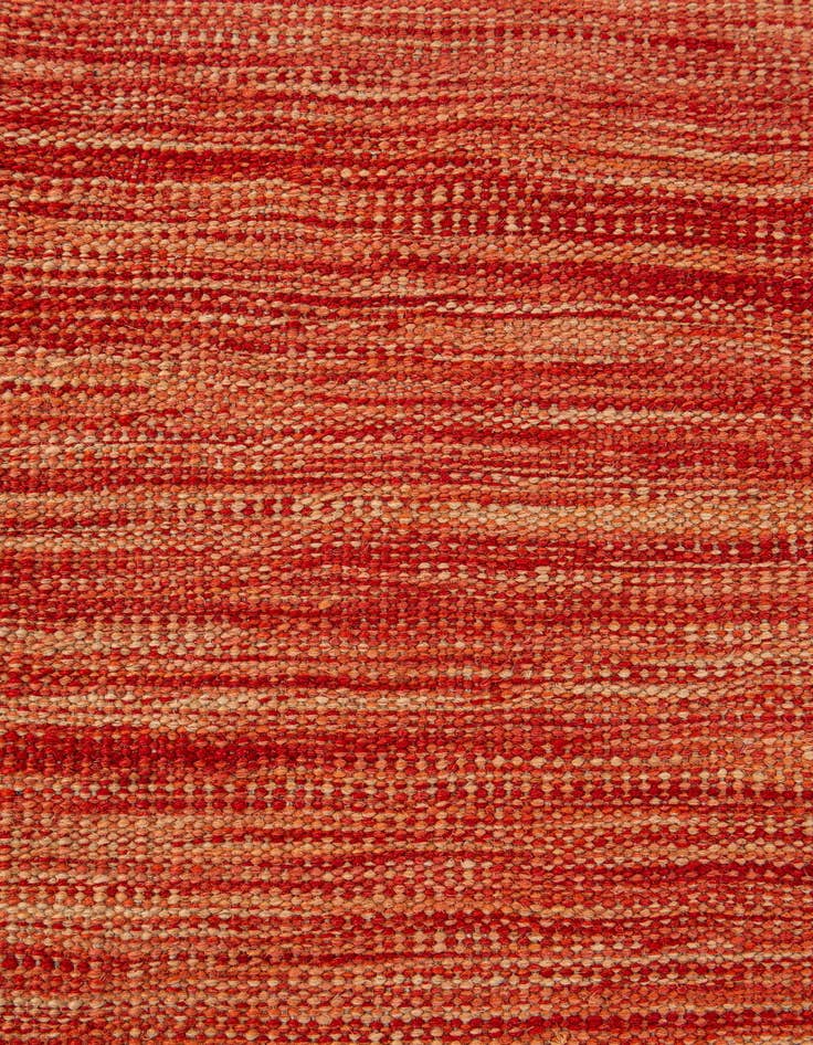 Detail image of  4' 3 x 5' 11  Hand Woven Kilim Modern Wool Rug