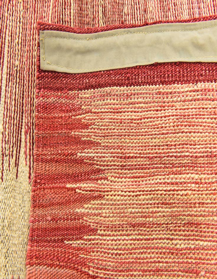 Detail image of  6' x 7' 10  Hand Woven Kilim Modern Wool Rug
