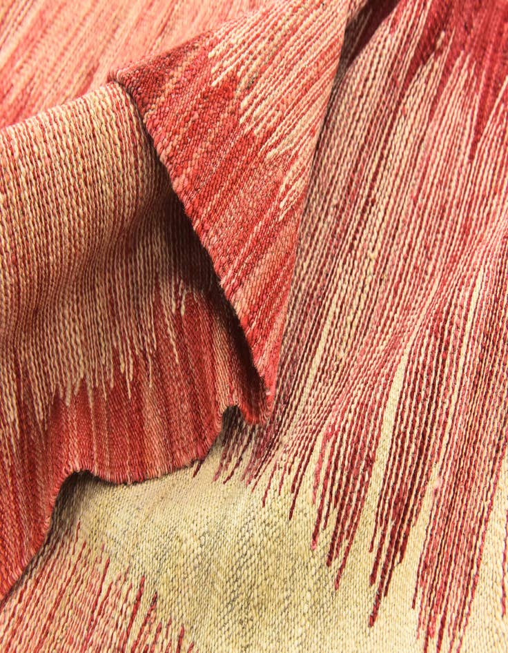 Detail image of  6' x 7' 10  Hand Woven Kilim Modern Wool Rug