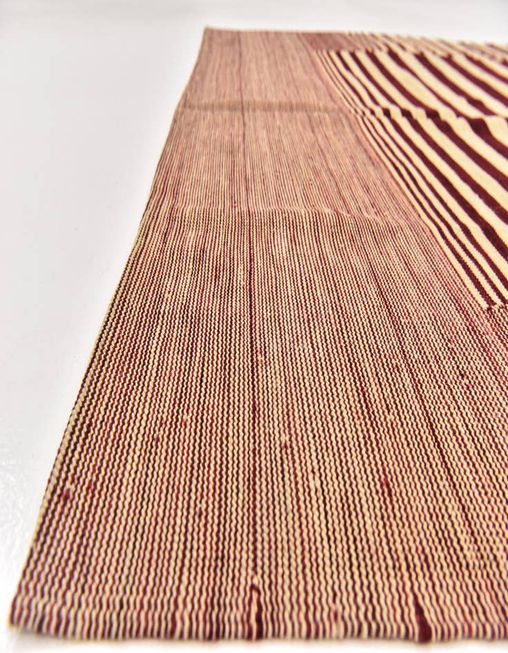 Detail image of  5' 10 x 7' 9  Hand Woven Kilim Modern Wool Rug