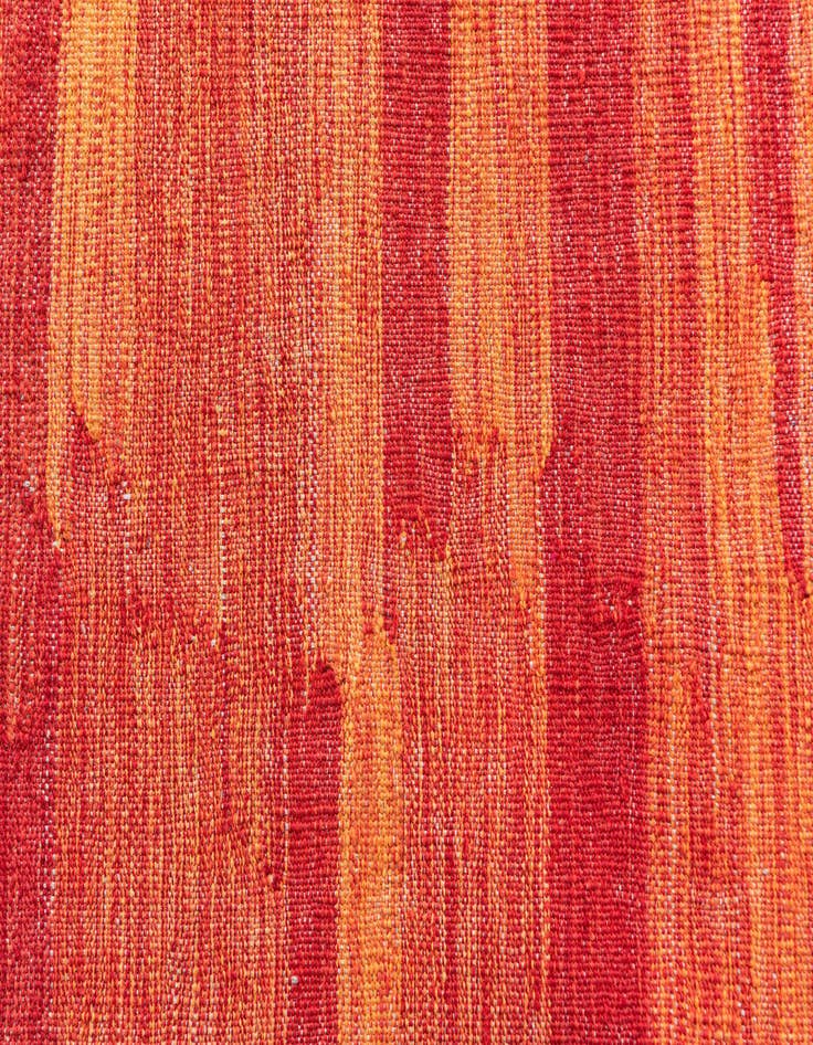 Detail image of  6' 7 x 9' 9  Hand Woven Kilim Modern Wool Rug