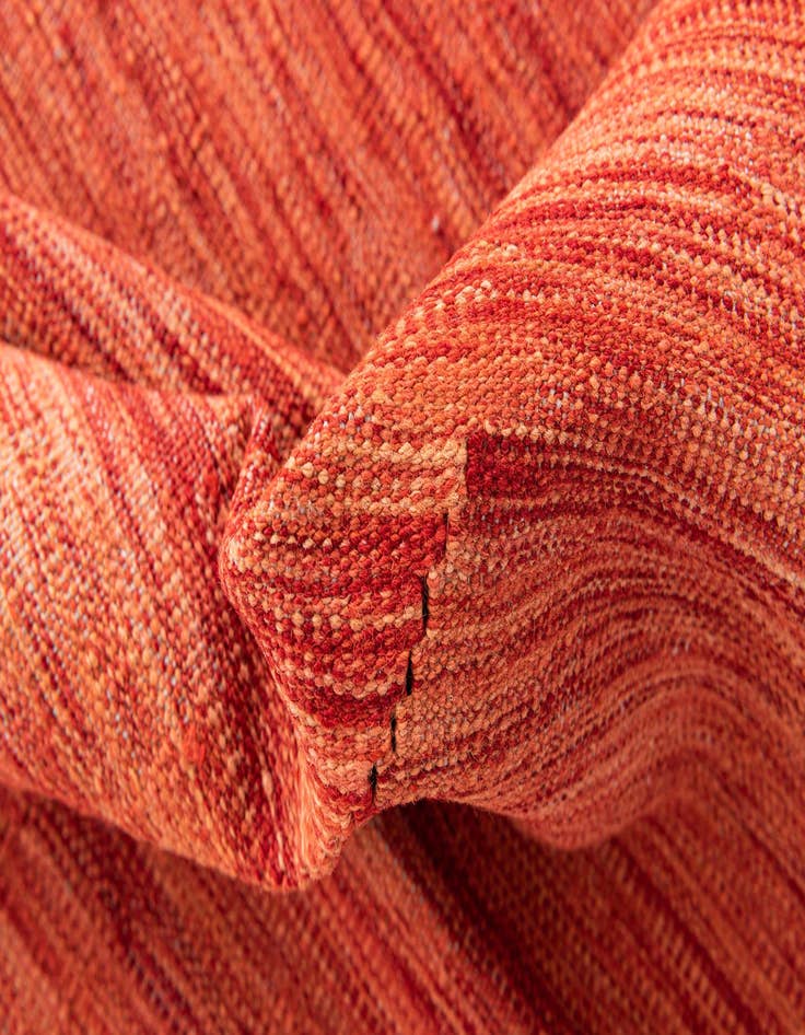 Detail image of  6' 10 x 9' 8  Hand Woven Kilim Modern Wool Rug