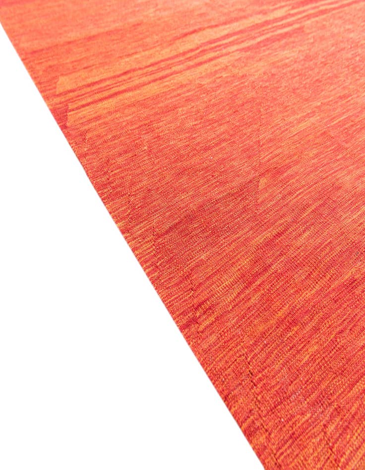 Detail image of  6' 7 x 9' 9  Hand Woven Kilim Modern Wool Rug