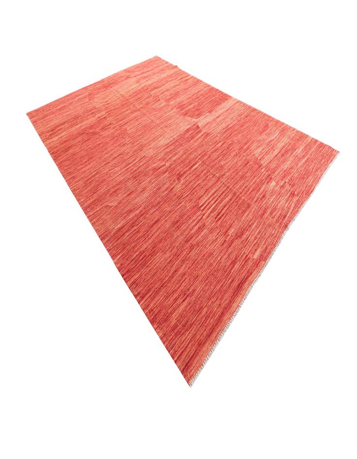 Detail image of  6' 10 x 9' 7  Hand Woven Kilim Modern Wool Rug