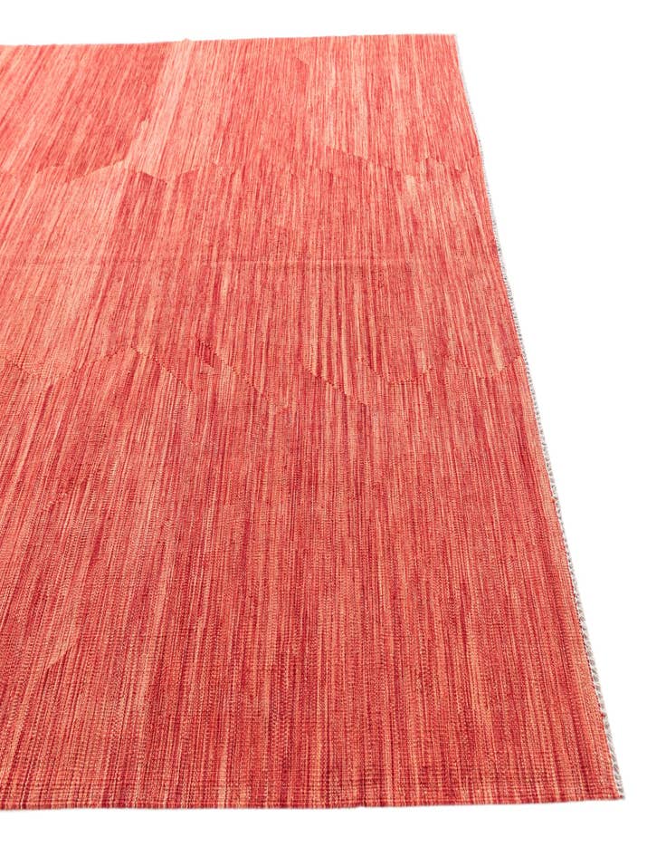 Detail image of  6' 10 x 9' 7  Hand Woven Kilim Modern Wool Rug