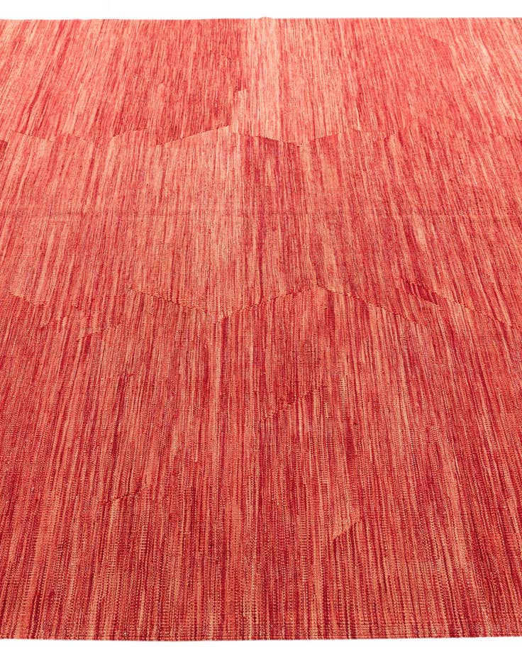 Detail image of  6' 10 x 9' 7  Hand Woven Kilim Modern Wool Rug