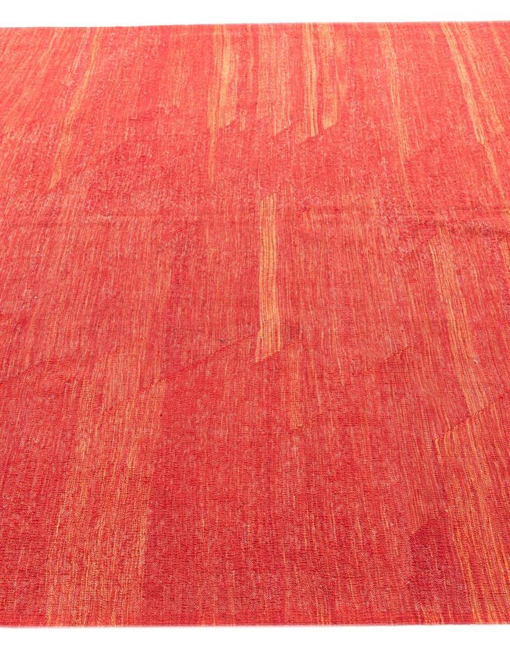 Detail image of  6' 10 x 9' 7  Hand Woven Kilim Modern Wool Rug