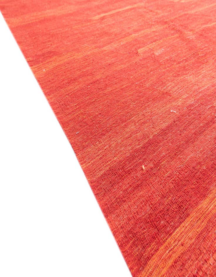 Detail image of  6' 10 x 9' 7  Hand Woven Kilim Modern Wool Rug