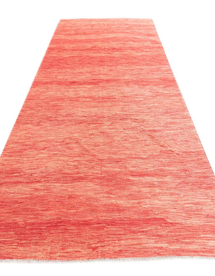 Detail image of  6' 9 x 9' 10  Hand Woven Kilim Modern Wool Rug