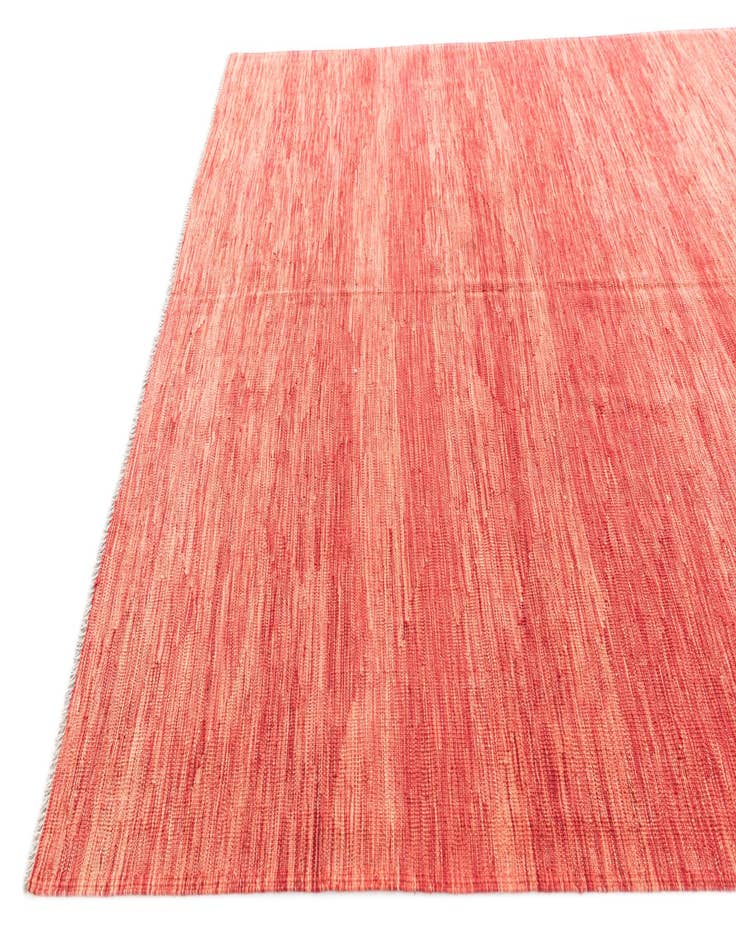 Detail image of  6' 9 x 9' 10  Hand Woven Kilim Modern Wool Rug