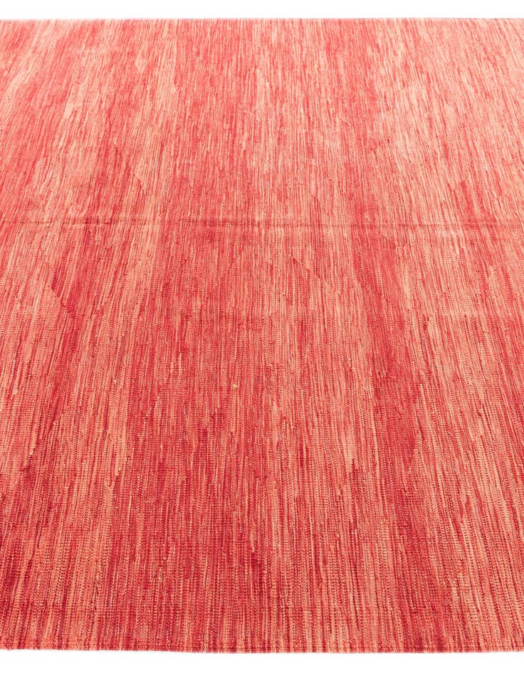 Detail image of  6' 9 x 9' 10  Hand Woven Kilim Modern Wool Rug