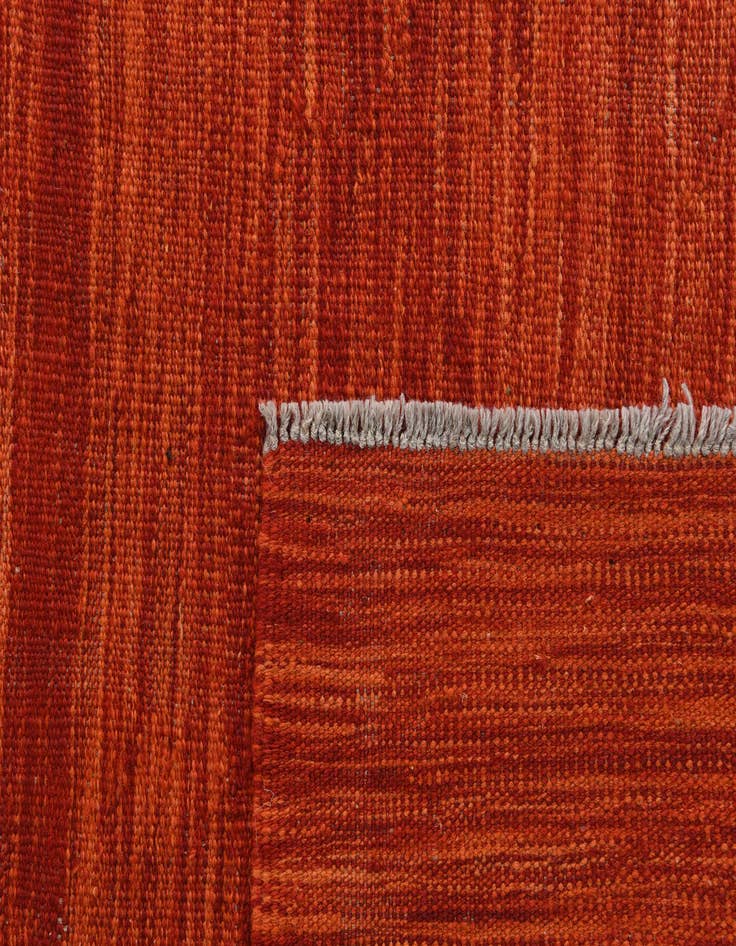 Detail image of  5' 7 x 8'  Hand Woven Kilim Modern Wool Rug